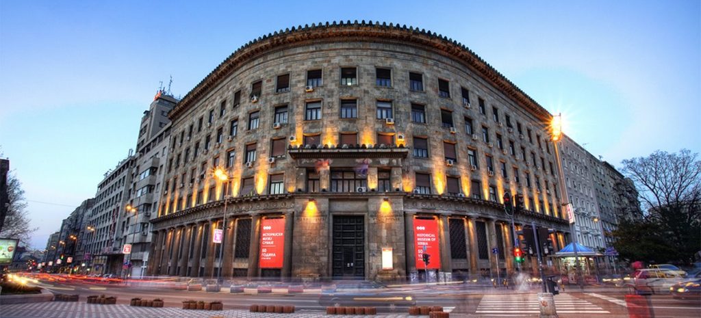 Zgrada istorijskog muzeja u beogradu