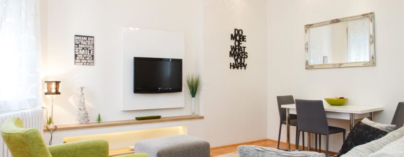 Dnevna soba apartmana Klishe zen