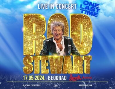 Rod Stewart u Beogradu – 17.05.2024. – Štark Arena!