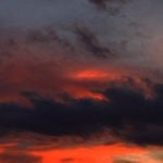 Avalski toranj pred zalazak sunca